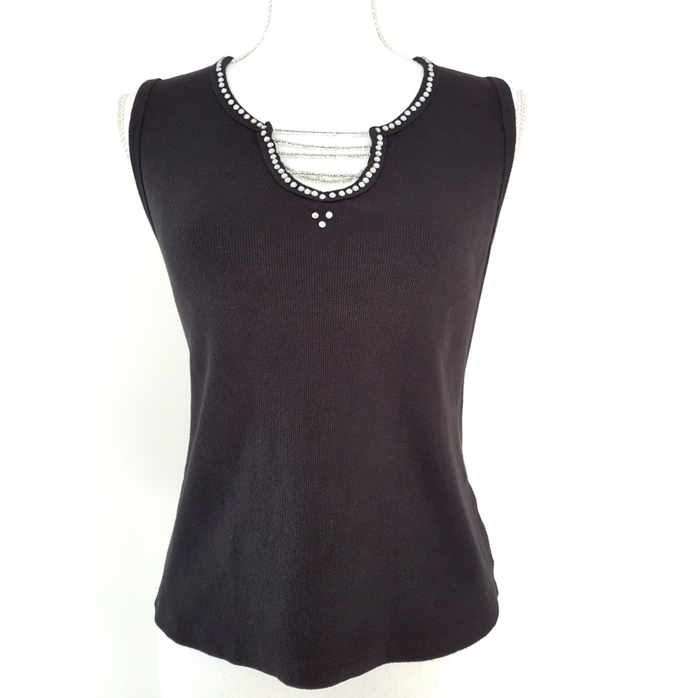 Black Top with Rinestones